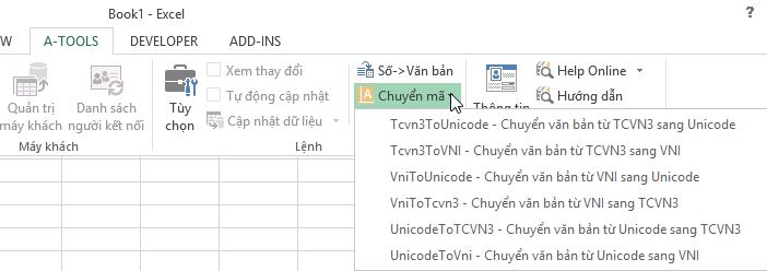 Hướng dẫn chuyển đổi fonts chữ sang unicode