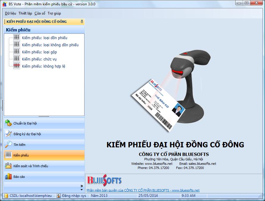 Phan mem kiem phieu bau cu