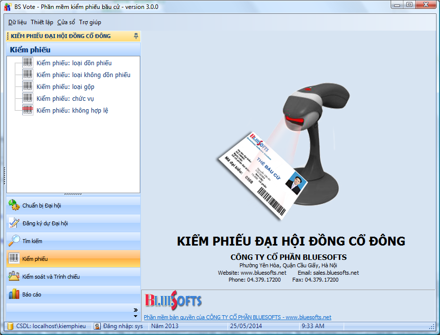 Phan mem kiem phieu bau cu
